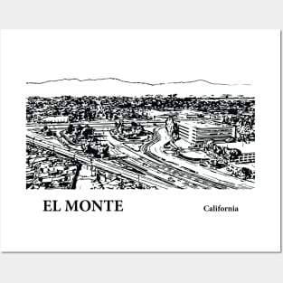 El Monte California Posters and Art